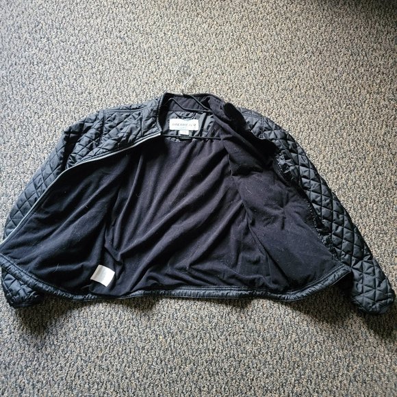 Obermeyer Black Quilted Vented Winter Snow Jacket Size 10 - Picture 11 of 15